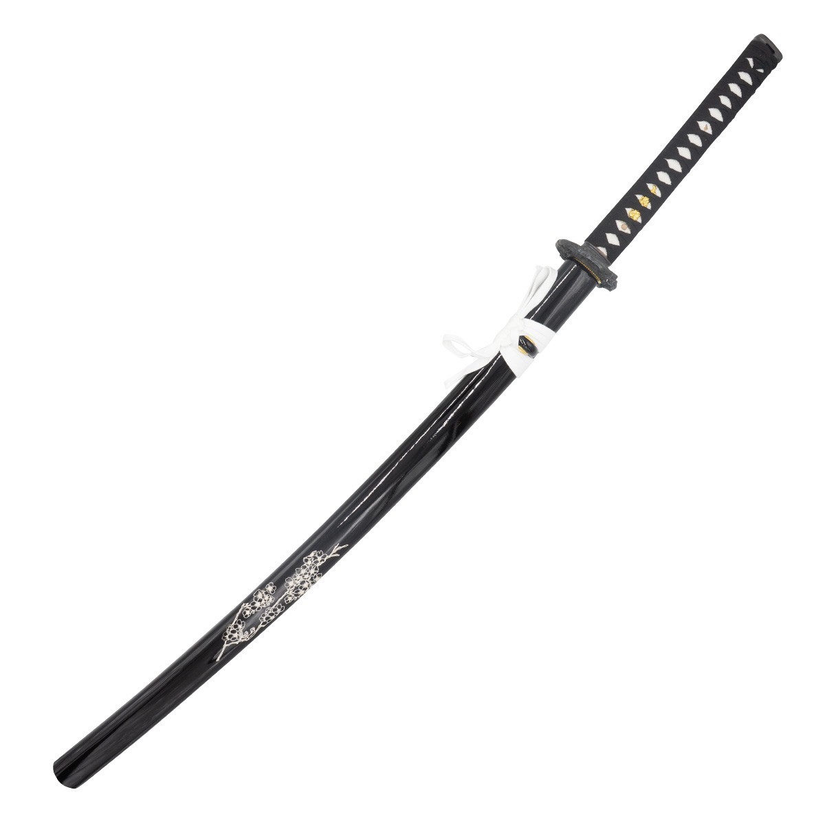 Katana Acier Forgé. Noir