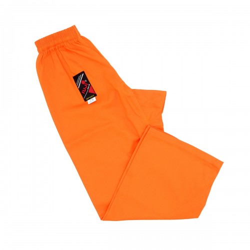 Pantalón Kung Fu Naranja.