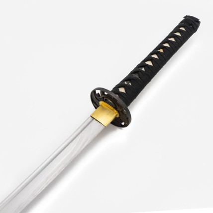 Katana Acero Forjado. Negro