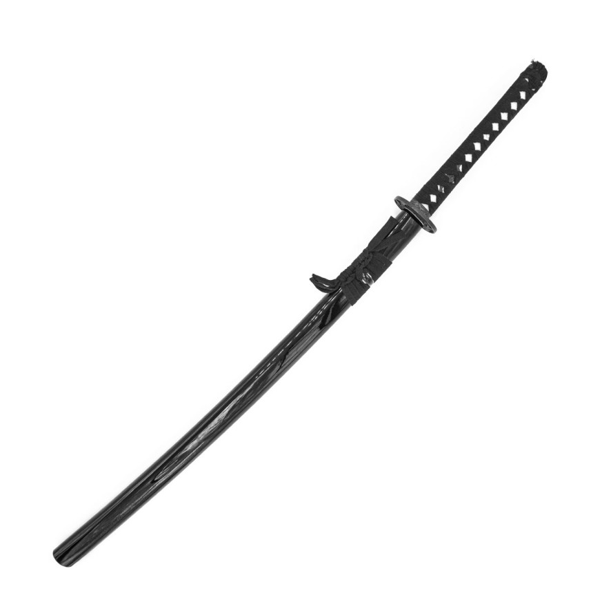 Katana Acero Forjado. Negro