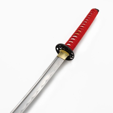 Forged Steel Katana. Black-Red