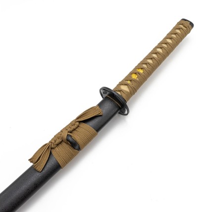 Forged Steel Katana. Black-Brown