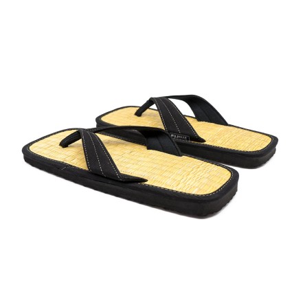 FUJIMAE Rice-Straw Y Zori Sandals