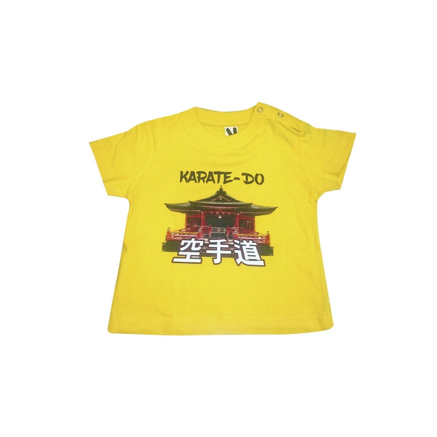 Camiseta Baby Karate. Temple