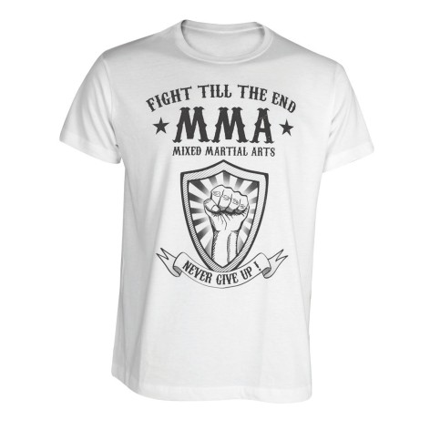 Camiseta MMA. Till the end