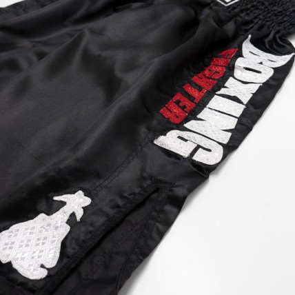 Shorts Boxe. Noir-Fighter