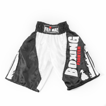 Boxing Shorts. White-Fighter