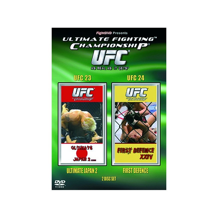 DVD : UFC Ultimate Fighting Championship 23+24