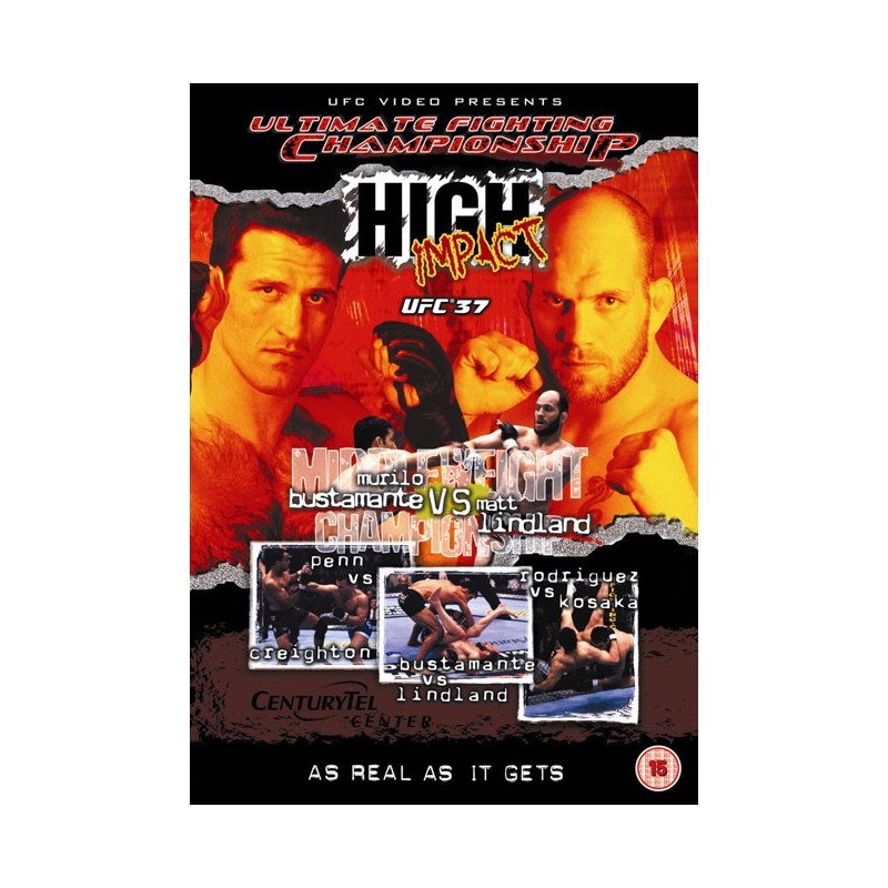 DVD : UFC Ultimate Fighting Championship 37