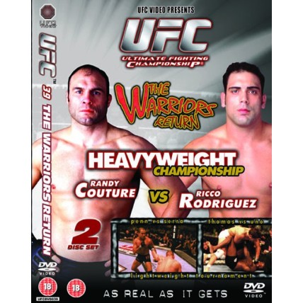 DVD : UFC Ultimate Fighting Championship 39