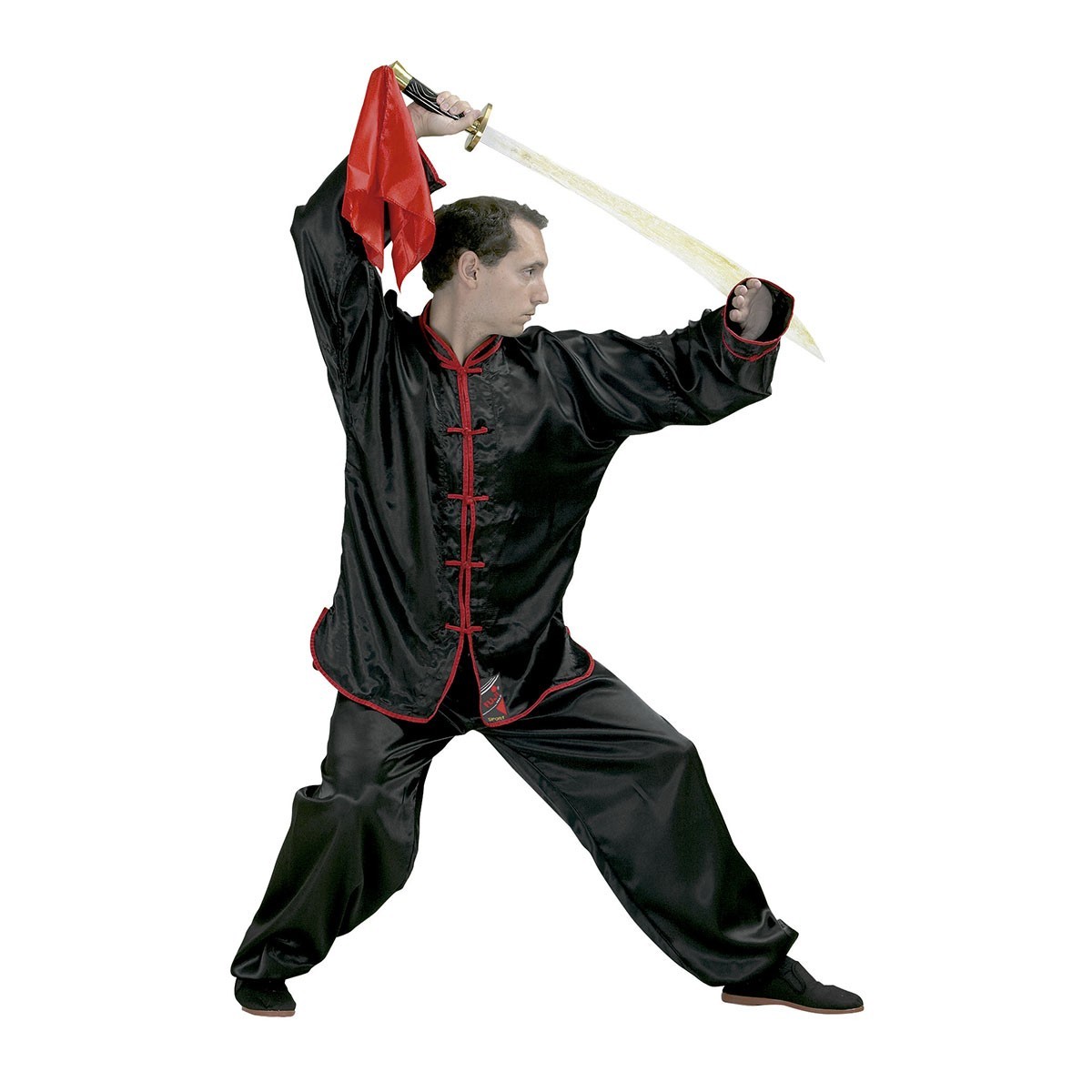 Oscurecer taquigrafía política Traje de Kung Fu. Satén