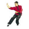 Uniforme Kung Fu. Rojo-Negro