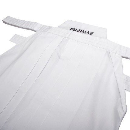 Hakama Poly-Rayon. Blanc