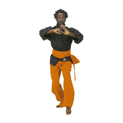 Pantalon Kung Fu Orange.