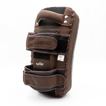 SakYant II Leather Kick Pad QS. Brown/Silver