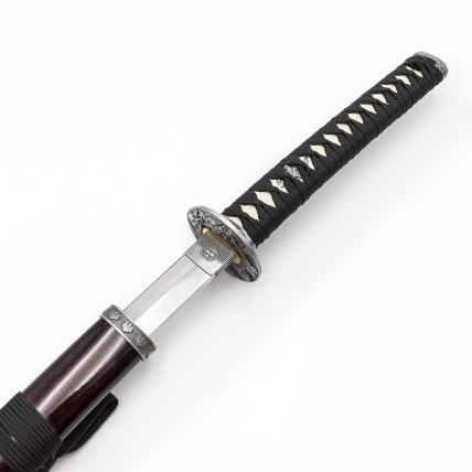 Stainless Steel Katana. Maroon