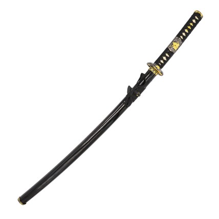 Katana Acero Inoxidable. Negro