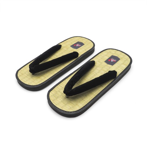 Rice-Straw Y Zori Sandals