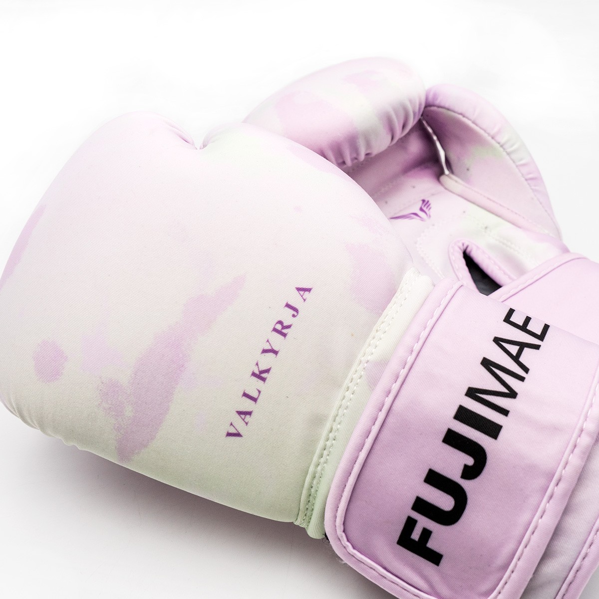 GANTS BOXE VALKYRJA Couleur Rose Taille 8 OZ Bicolore Noir/Blanc